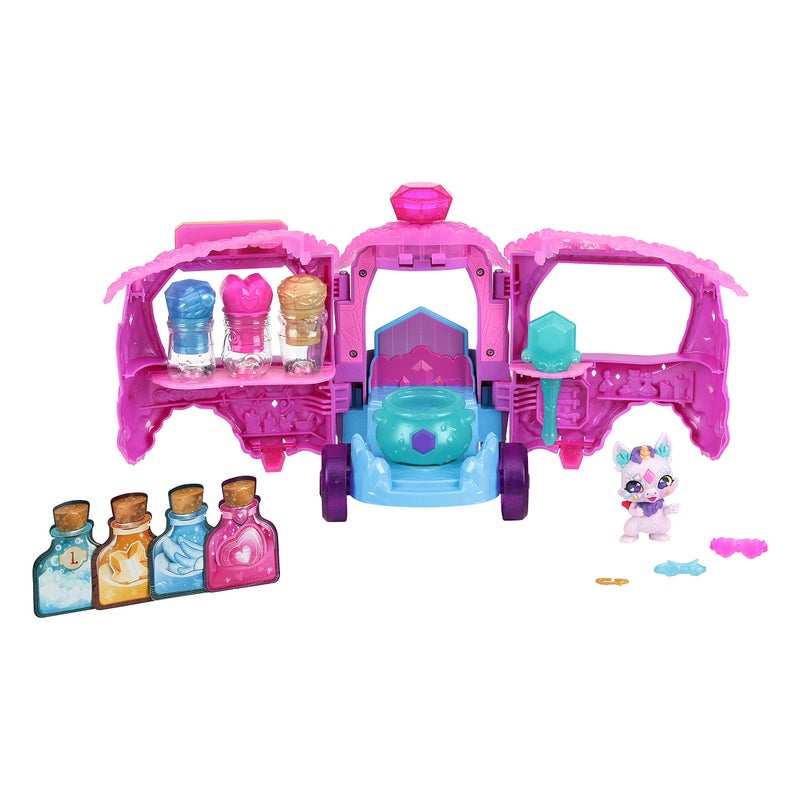 Magic Mixies Magic Potions Truck Playset. Transforms Into A Potion Shop. Create 3 Spells and Potion Surprises for Your Mixlings. Includes 1 Exclusive Mixling - Image 5